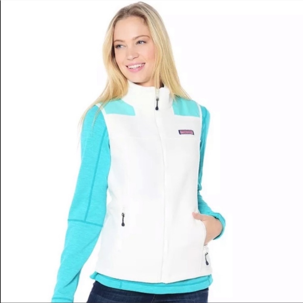 Vineyard Vines fleece vest